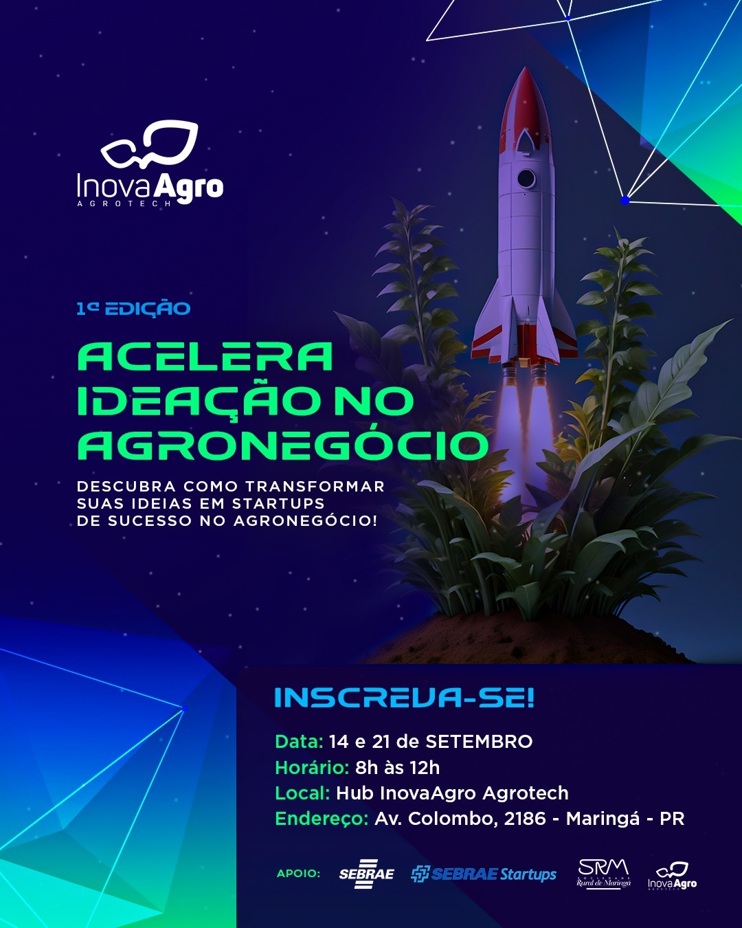 Hub InvovaAgro Agritech - Programa Acelera Ideação