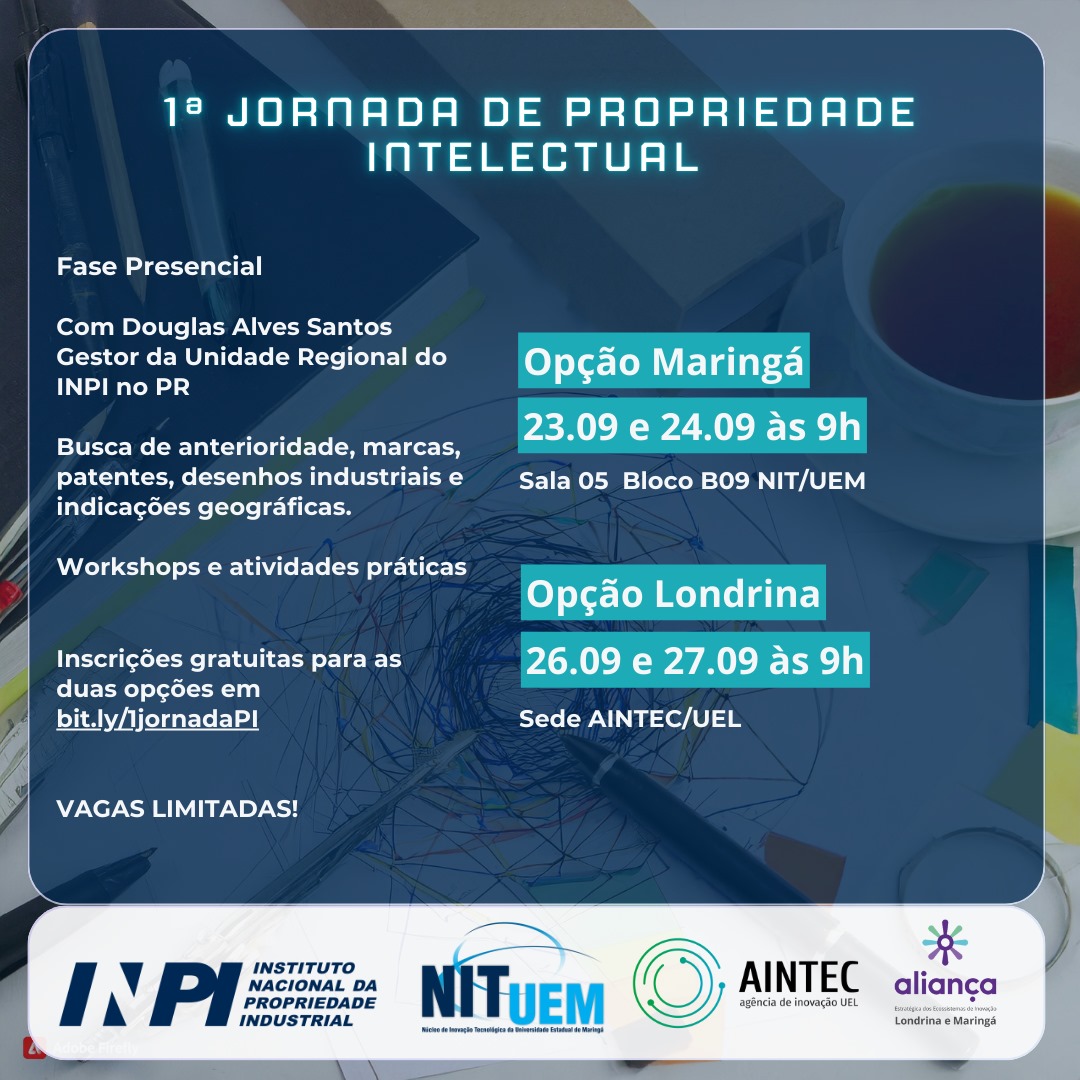 1° JORNADA DE PROPRIEDADE INTELECTUAL