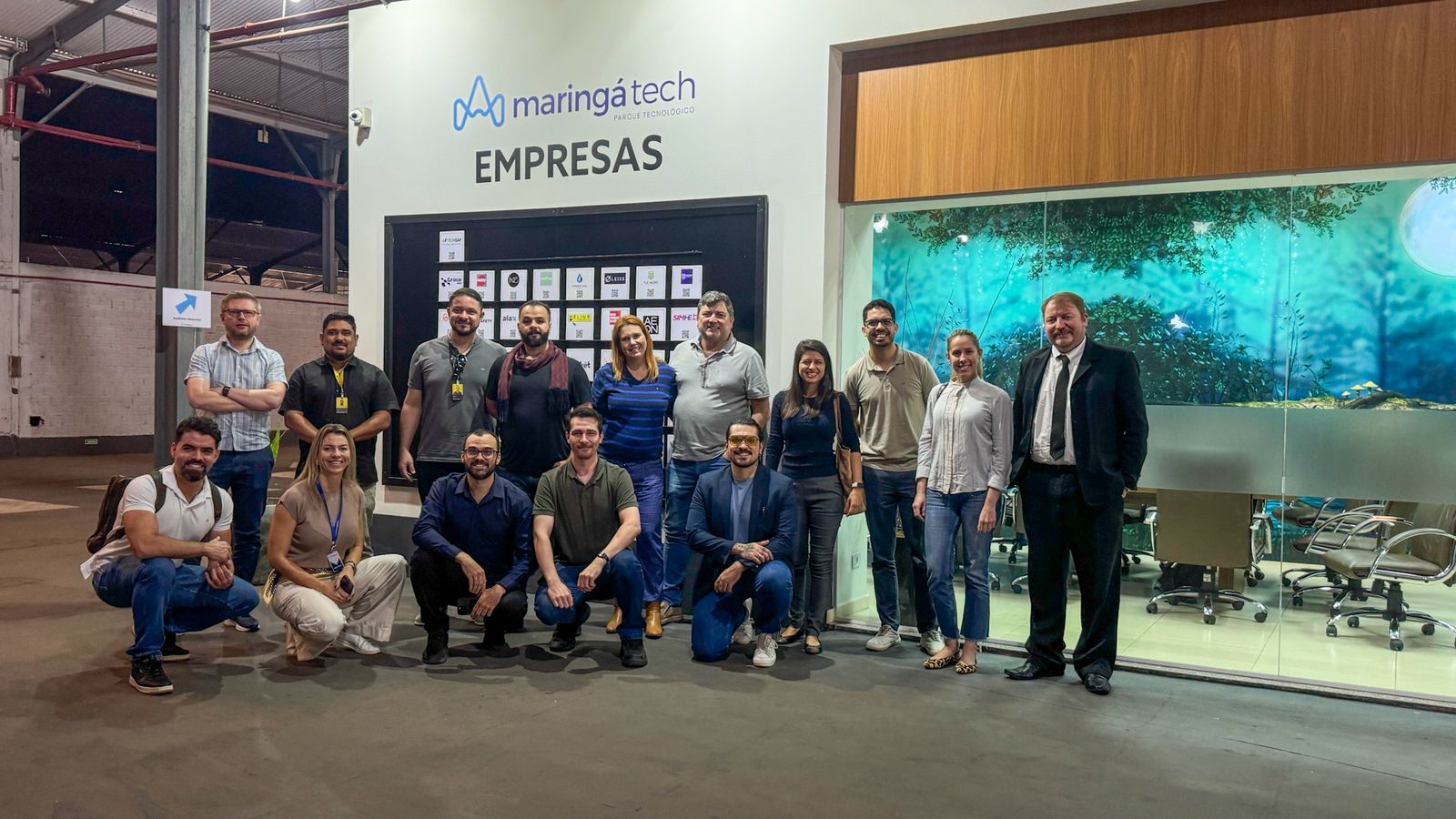 Em visita ao Maringatech, NUIA - Núcleo de Ingeligência Artificial realiza reunião ordinária