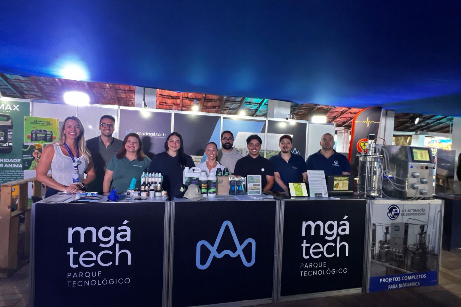 Maringatech fortalece presença no agro durante a Expogrande 2026 em Mato Grosso do Sul